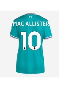 Liverpool Alexis Mac Allister #10 Jalkapallovaatteet Naisten Kolmaspaita 2025-26 Lyhythihainen